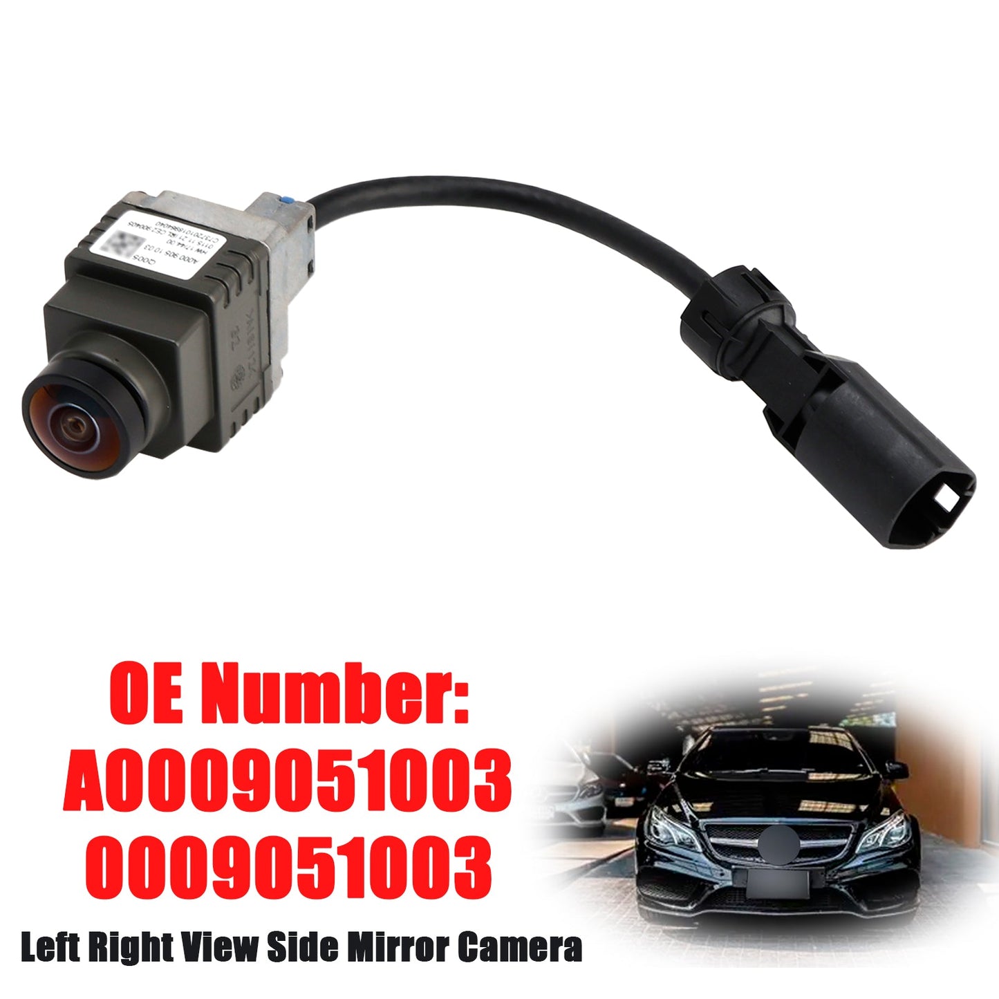 2011-2012 MERCEDES-BENZ E-CLASS(A207) E 260 CGI A0009051003 Left Right View Side Mirror Camera