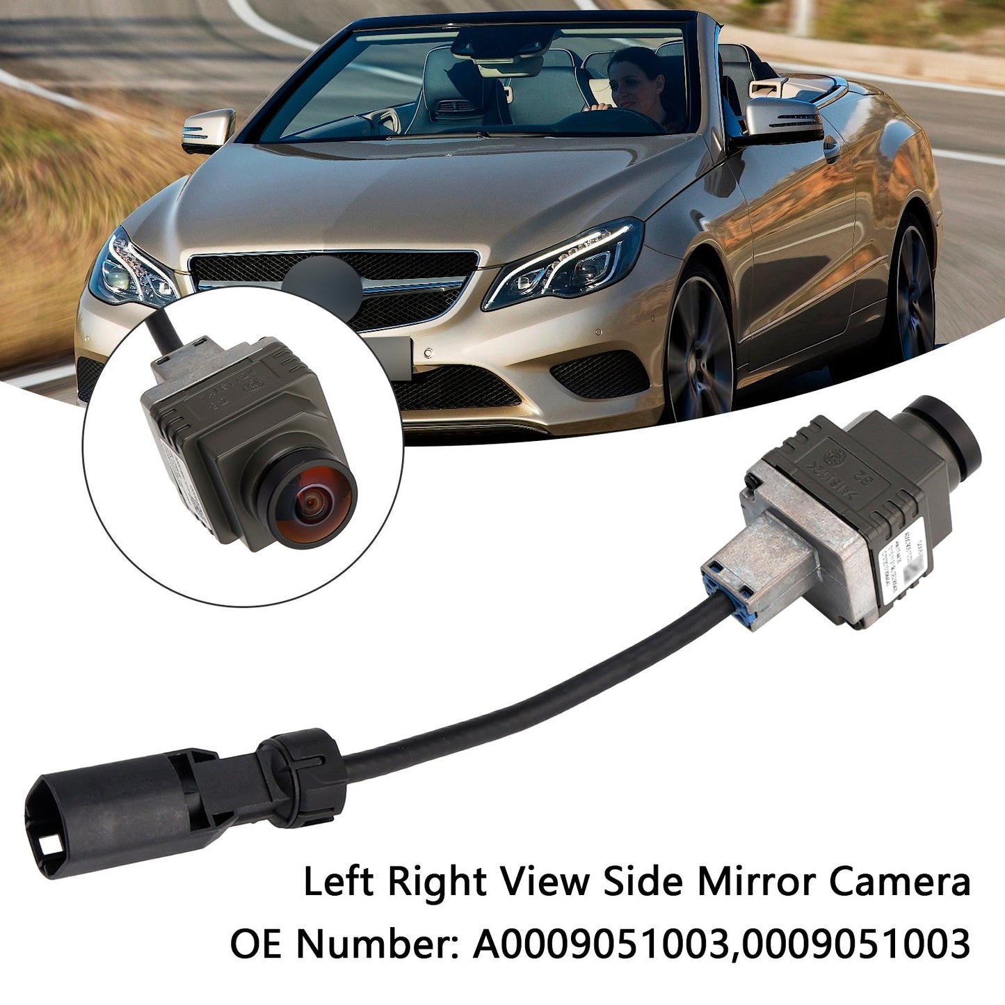 2014-2015 MERCEDES-BENZ GLA-CLASS(X156) AMG GLA 45 4MATIC A0009051003 Left Right View Side Mirror Camera