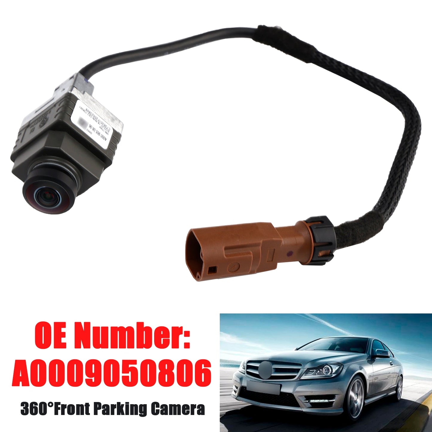 Mercedes-Benz W205 W218 W292 W448 W253 A0009050806 360°Front Camera