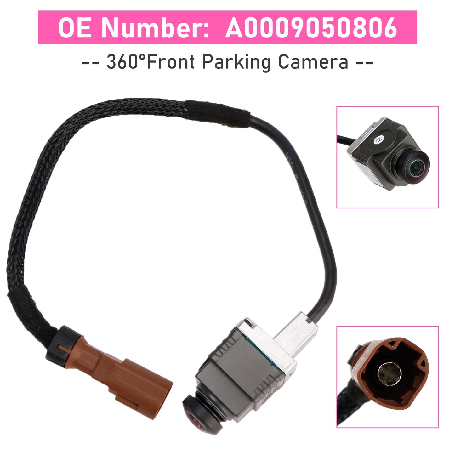 360°Front Camera Mercedes-Benz W205 W218 W292 W448 W253 A0009050806