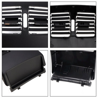 Mercedes Benz C-Class W204 2007-2014 2048300354 Rear Center Console Air Vent AC Panel Cover Black (Copy)