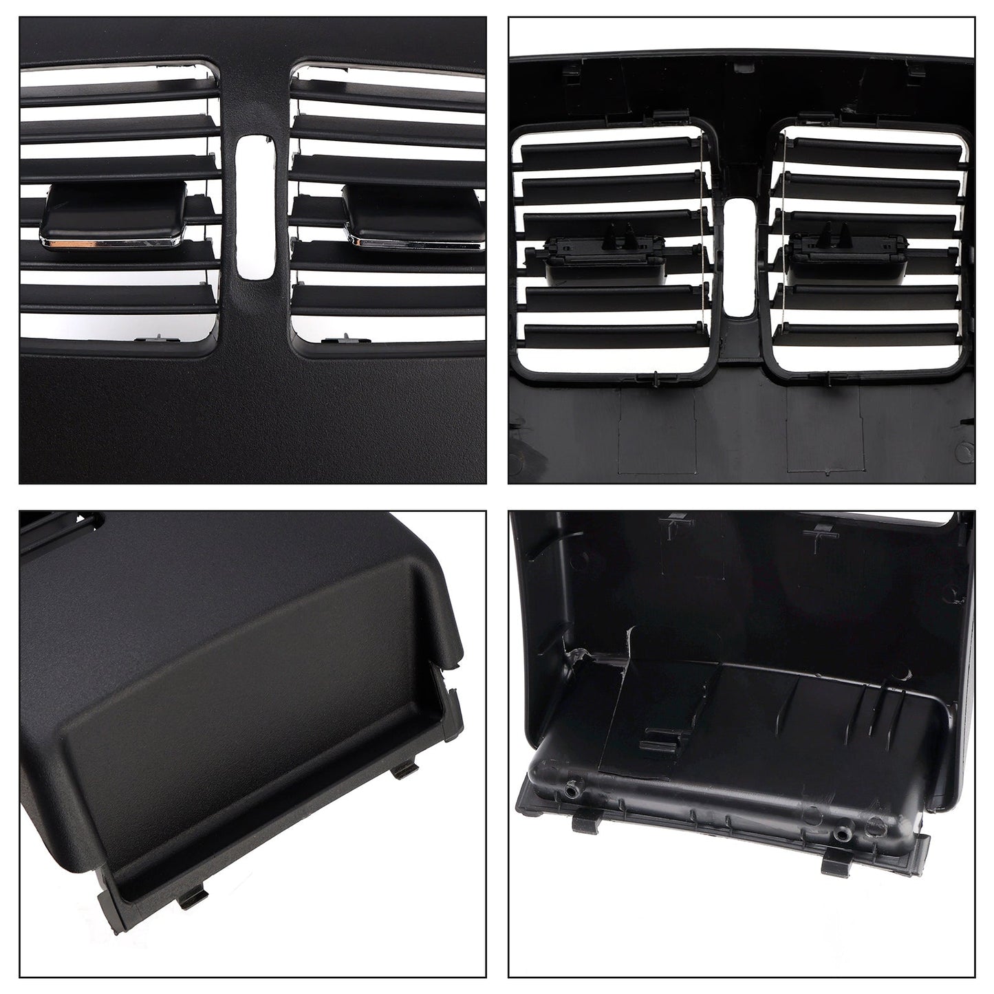 2007-2014 Benz C-Class W204 2048300354 Rear Center Console Air Vent AC Panel Cover Black