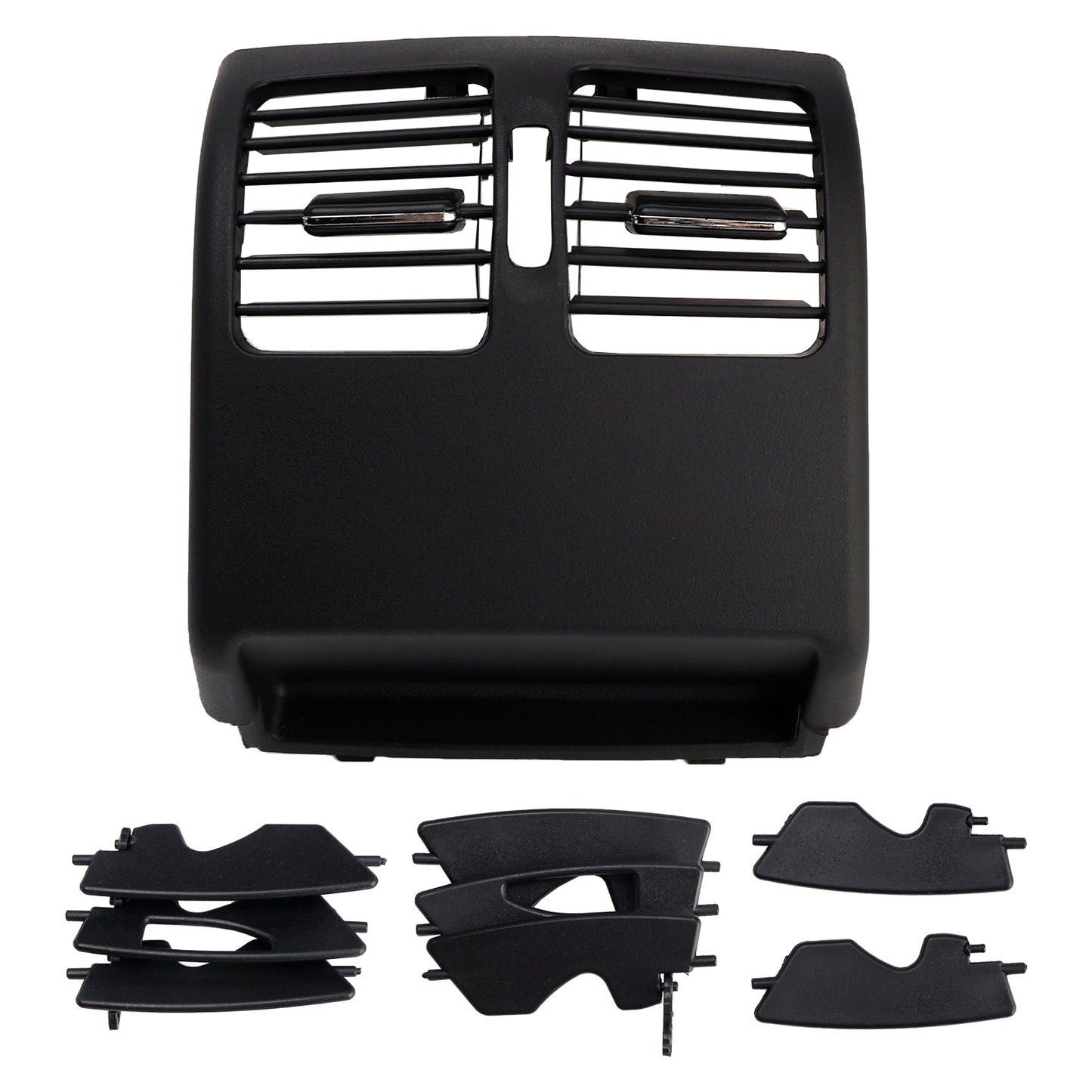2007-2014 Benz C-Class W204 2048300354 Rear Center Console Air Vent AC Panel Cover Black