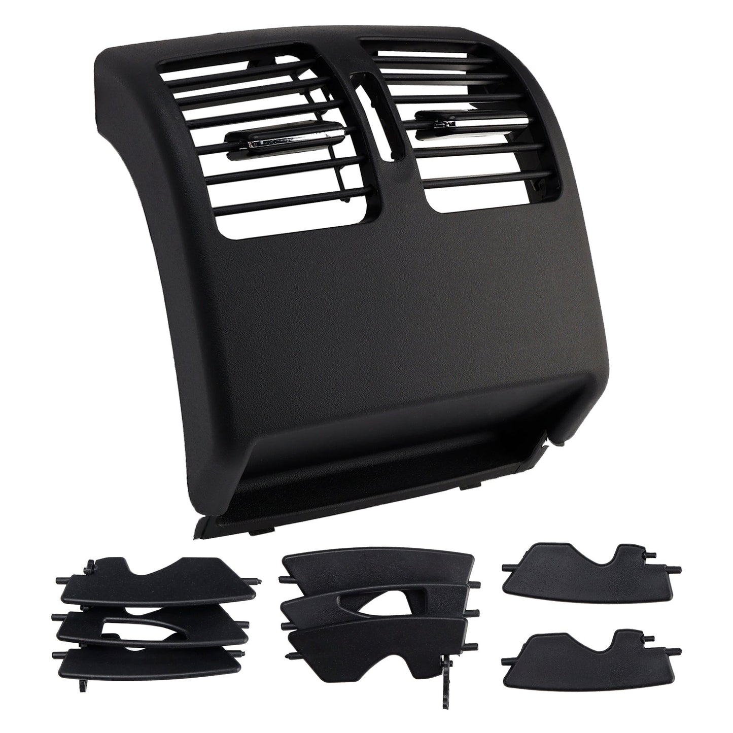 2007-2014 Benz C-Class W204 2048300354 Rear Center Console Air Vent AC Panel Cover Black