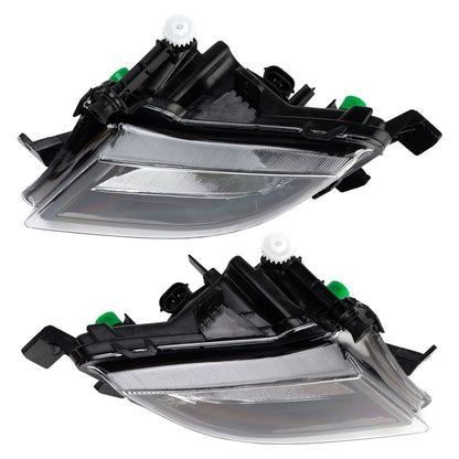 2015-2018 VW Volkswagen Jetta 16D941699 Pair Front Bumper Clear Lens Fog Light Lamp