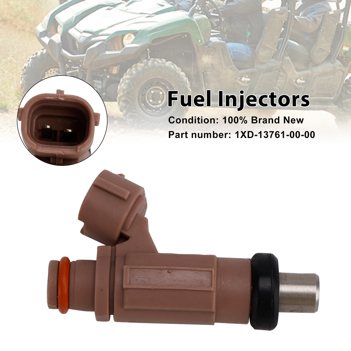 GRIZZLY 700 VIKING KODIAK Yamaha 1XD-13761-00-00 Fuel Injectors