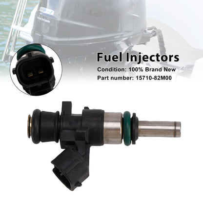 Suzuki Outboard 25HP 30HP DF25 15710-82M00 Fuel Injectors