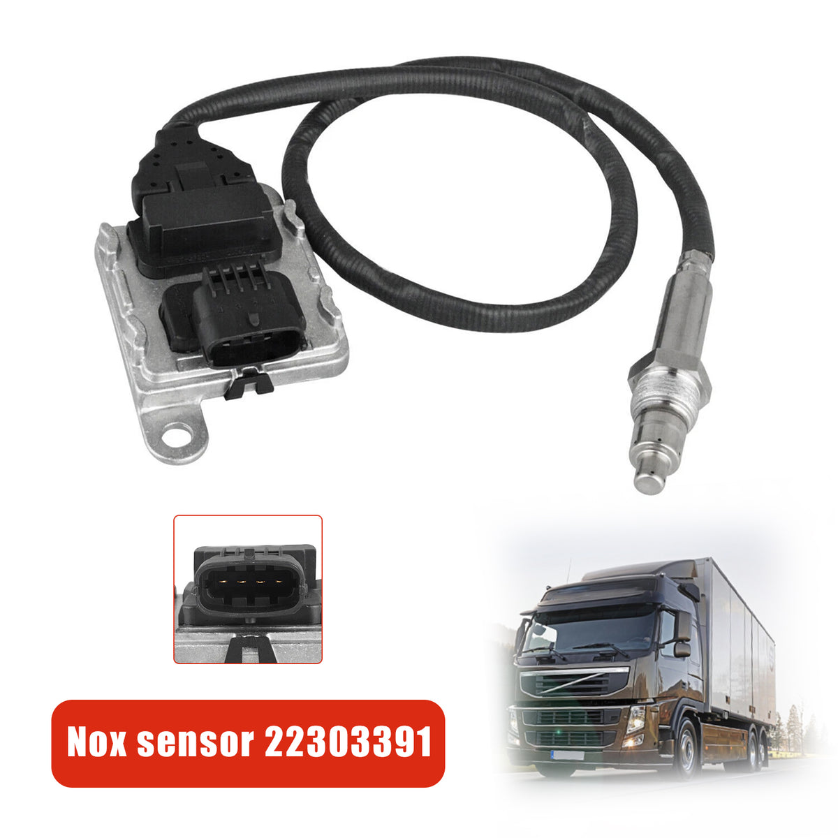 Truck D11 D13 D16 Mack Volvo 22303391 Outlet Nitrogen Oxides Nox Sensor