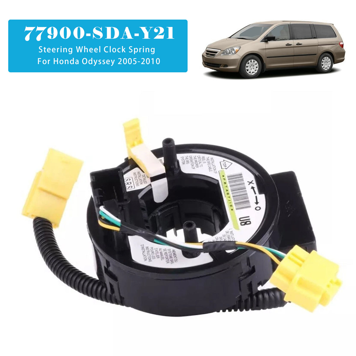 2005-2010 Odyssey Honda 77900-SDA-Y21 Steering Wheel Clock Spring