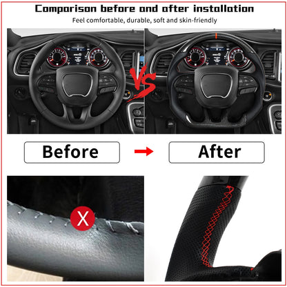 2015-2023 Dodge Charger Challenger Carbon Fiber Heated Steering Wheel