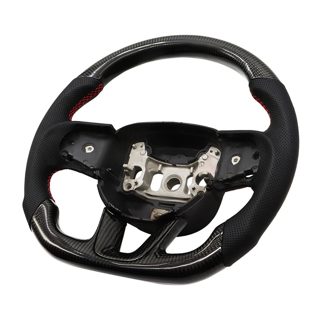 2015-2023 Dodge Charger Challenger Carbon Fiber Heated Steering Wheel