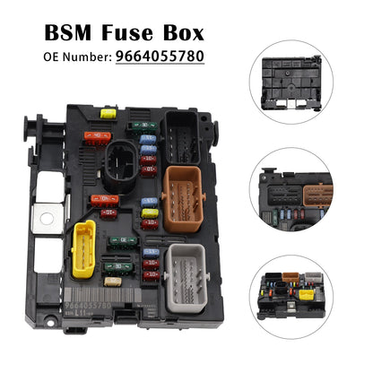 Fuse Box Peugeot 207 307 406 Partner BSM L11 9664055780