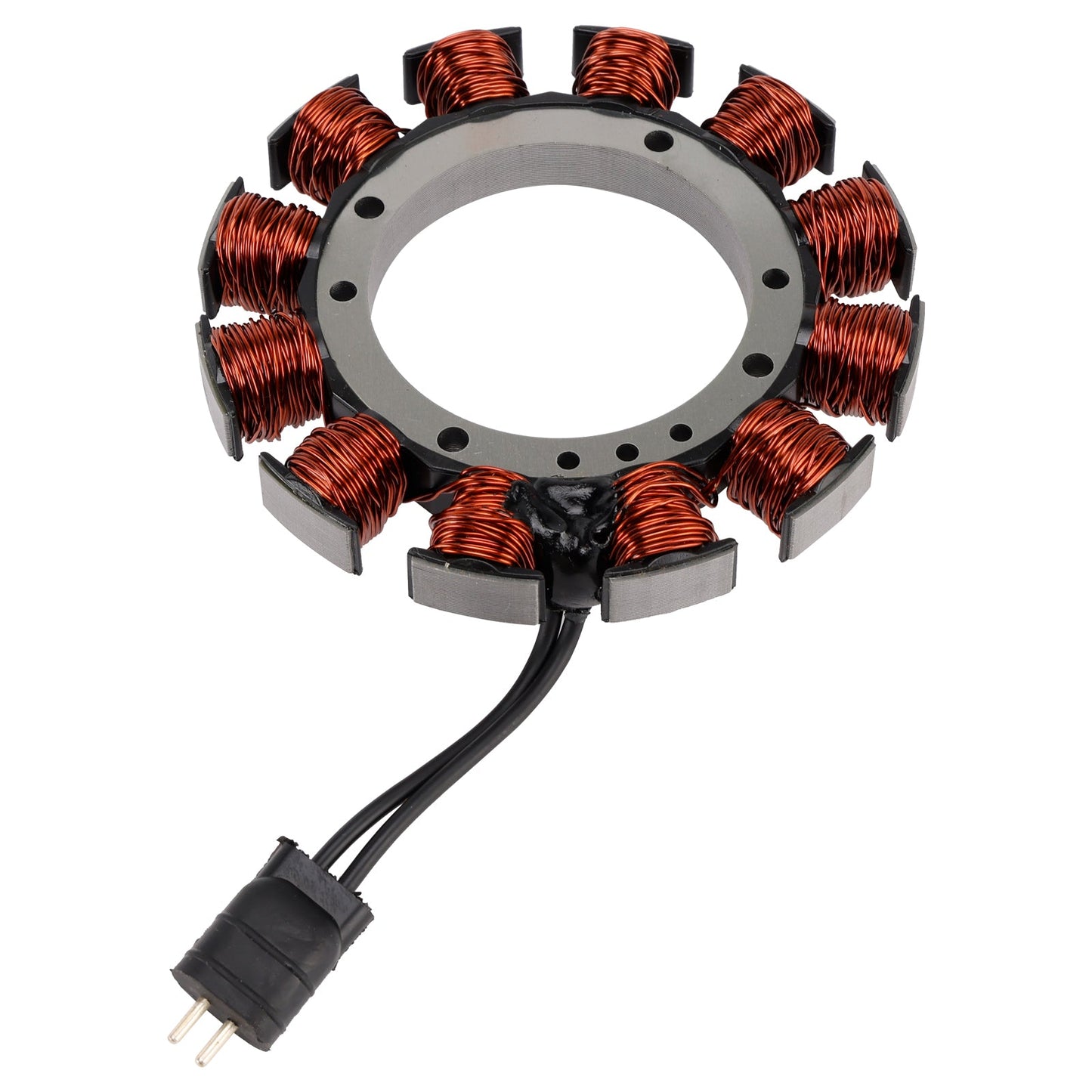 1980 Tour Glide FLT 29965-75 12-Pole Uncoated Generator Stator 2-wire Fit