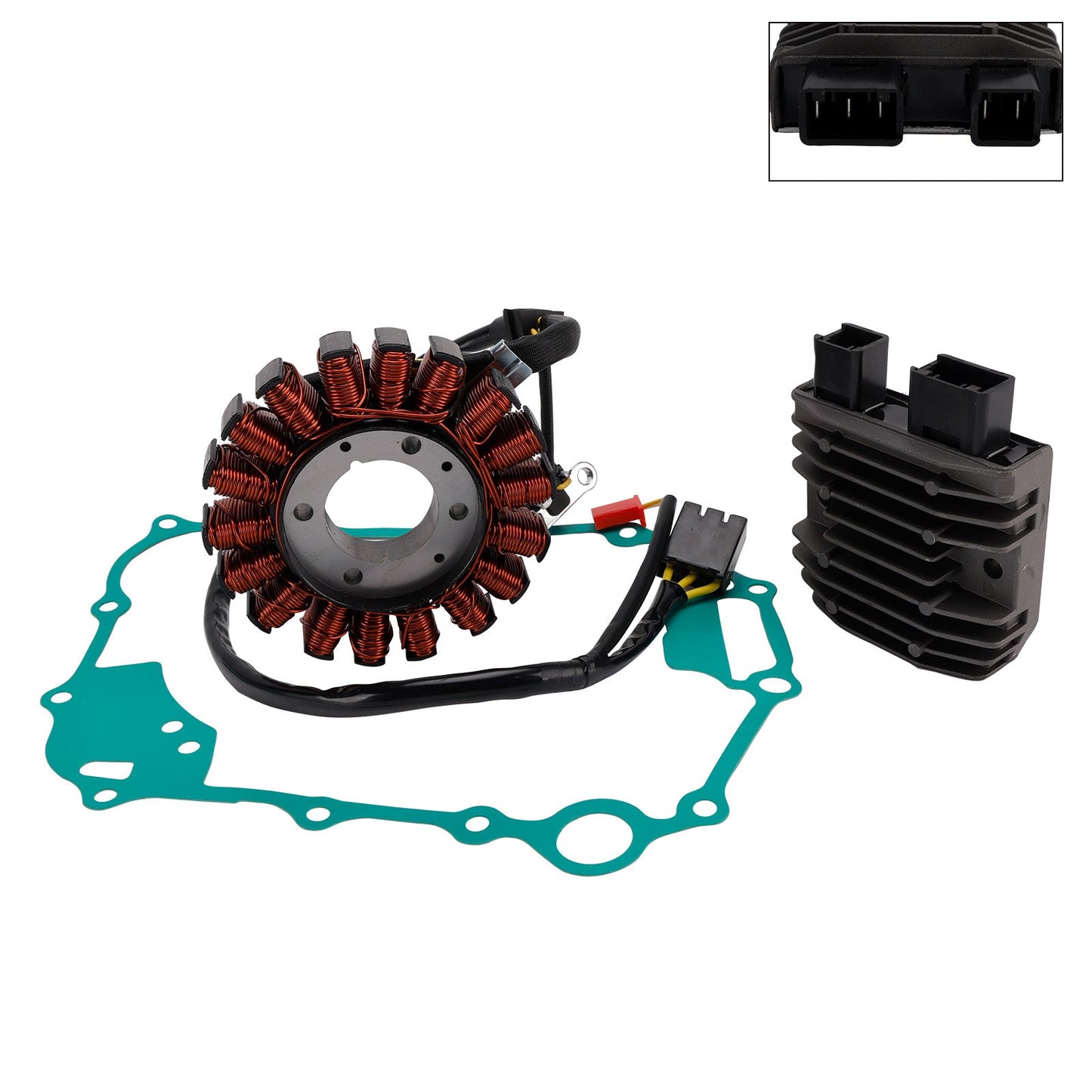 2008-2009 Honda NSS250X Forza 250 MF10 Audio 31120-KVZ-632 Stator & Regulator Rectifier Gasket