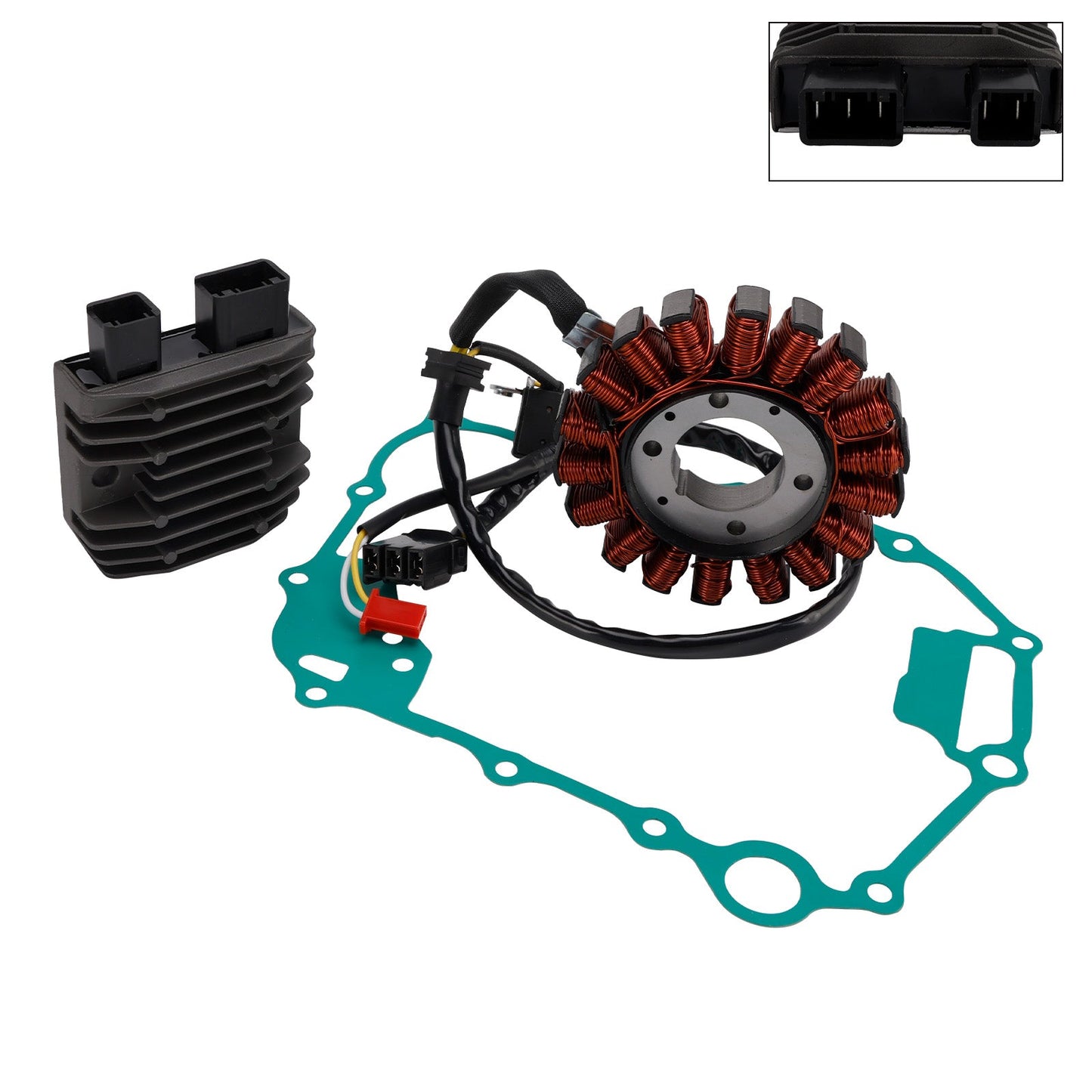 2008 Honda NSS250 Forza 250 MF10 31120-KVZ-632 Stator & Regulator Rectifier Gasket
