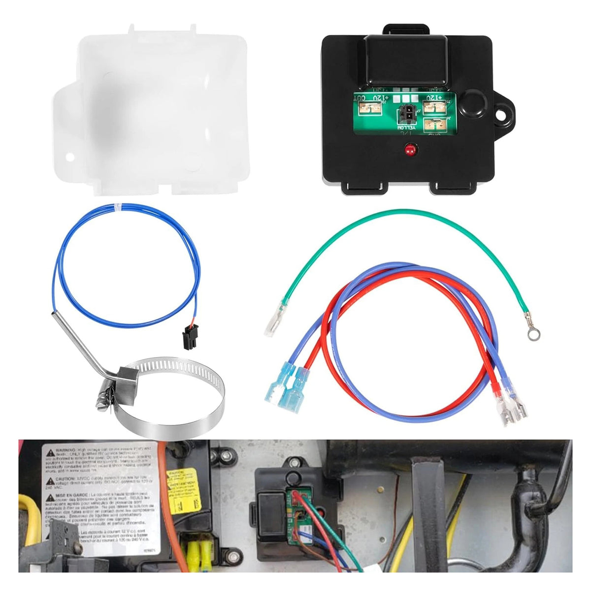 Norcold RV Fridge Cooling Unit 637360 Temp Monitor Control Kit