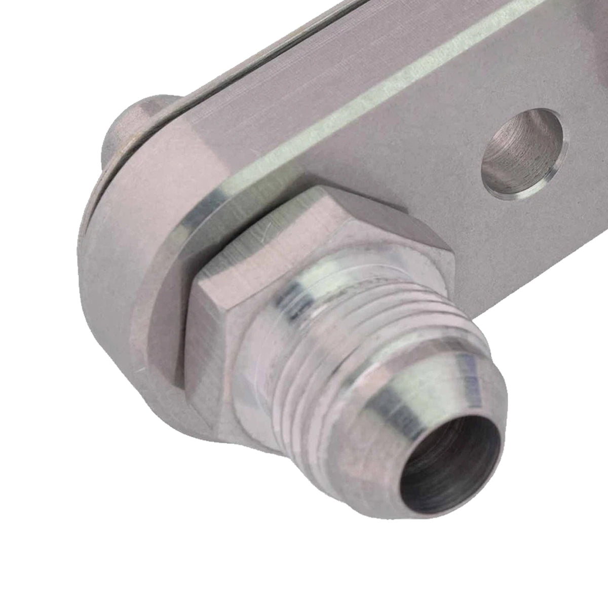 6L80E 6L90E 8L90E Transmission Cooler Line Adapter Plate with 6AN Fittings Seal