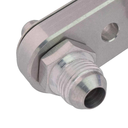 6L80E 6L90E 8L90E Transmission Cooler Line Adapter Plate with 6AN Fittings Seal