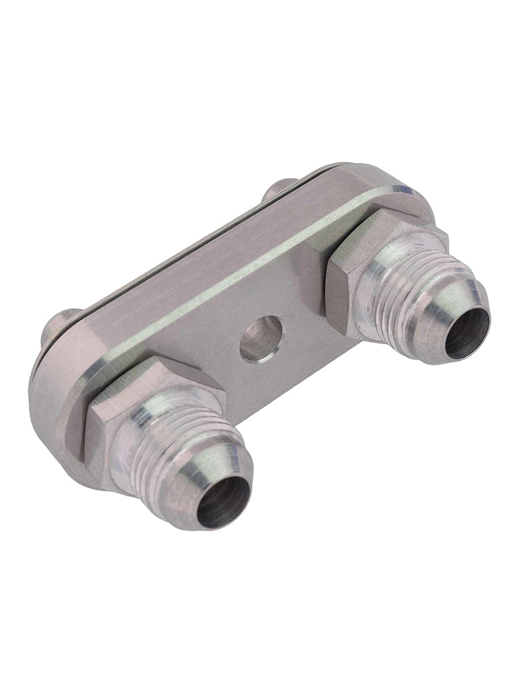 6L80E 6L90E 8L90E Transmission Cooler Line Adapter Plate with 6AN Fittings Seal