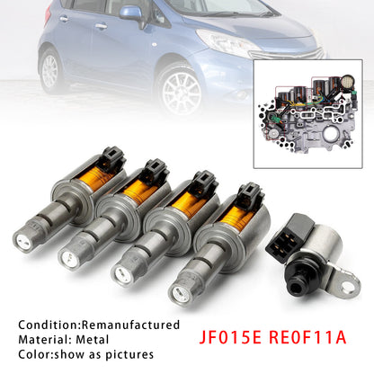 Note Sentra Tiida Versa Nissan Jf015E Re0F11A Ctv Transmission Solenoid Kit