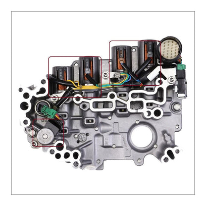 Note Sentra Tiida Versa Nissan Jf015E Re0F11A Ctv Transmission Solenoid Kit