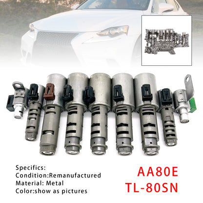 IS LS460/LS460L GS460 Toyota Aa80E Tl-80Sn Transmission Solenoids Kit