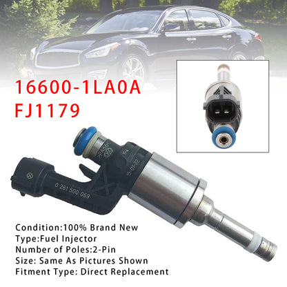 M56 QX56 Q70 5.6L Infiniti 16600-1LA0A FJ1179 1Pcs Fuel Injector