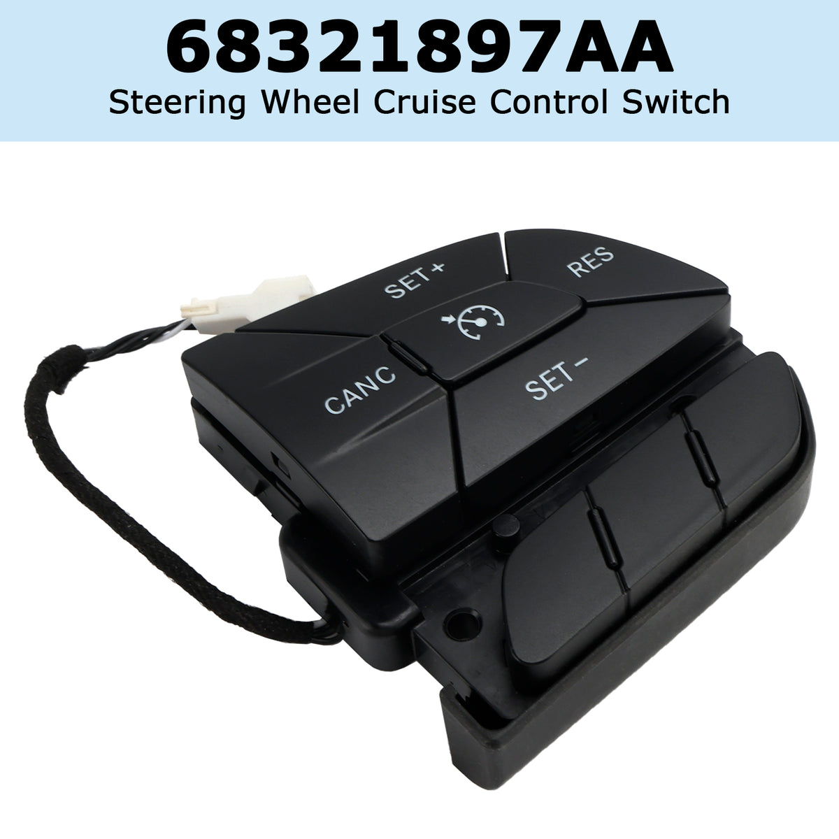 2014-2024 Cherokee Jeep 68321897AA Steering Wheel Cruise Control Switch