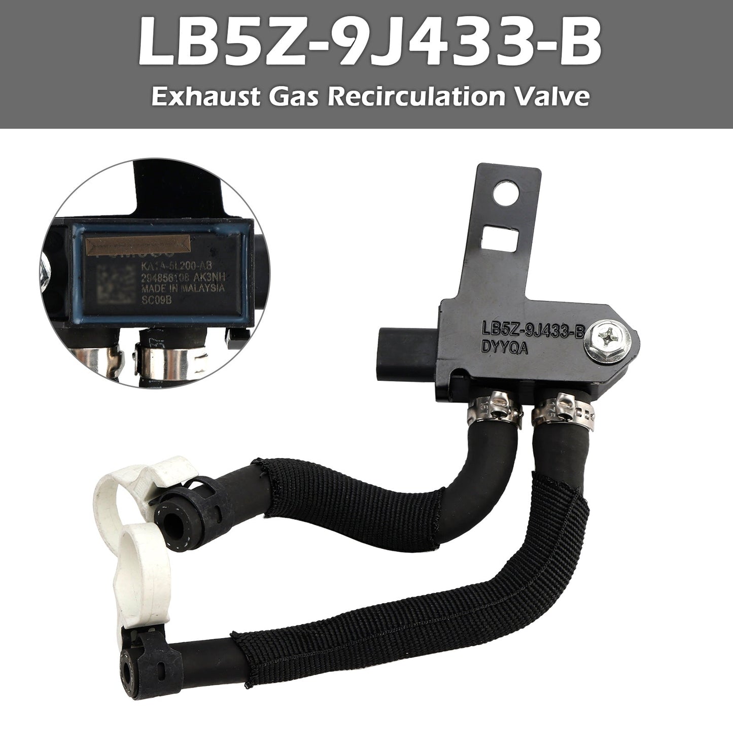 Ford Ranger 2.3L 2019-2023 LB5Z-9J433-B Exhaust Gas Recirculation Valve