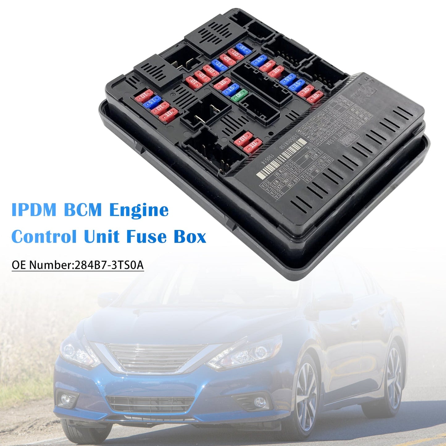 2013-2018 Nissan Altima 284B7-3TS0A IPDM BCM Engine Control Unit Fuse Box