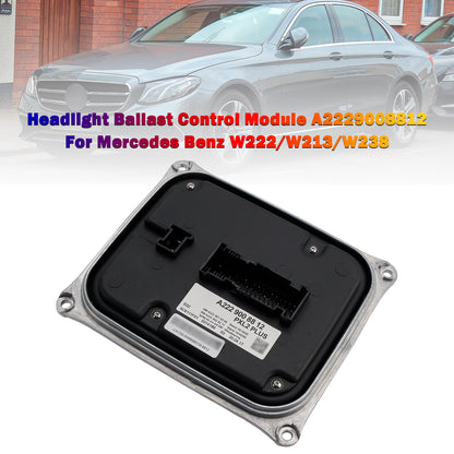 Mercedes Benz W222/W213/W238 Headlight Ballast Control Module A2229008812