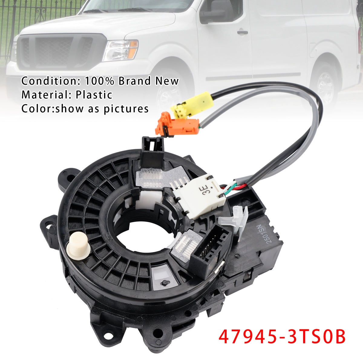 2010-2019 Nissan Infiniti Clock Spring+Steering Angle Sensor 47945-3TS0B