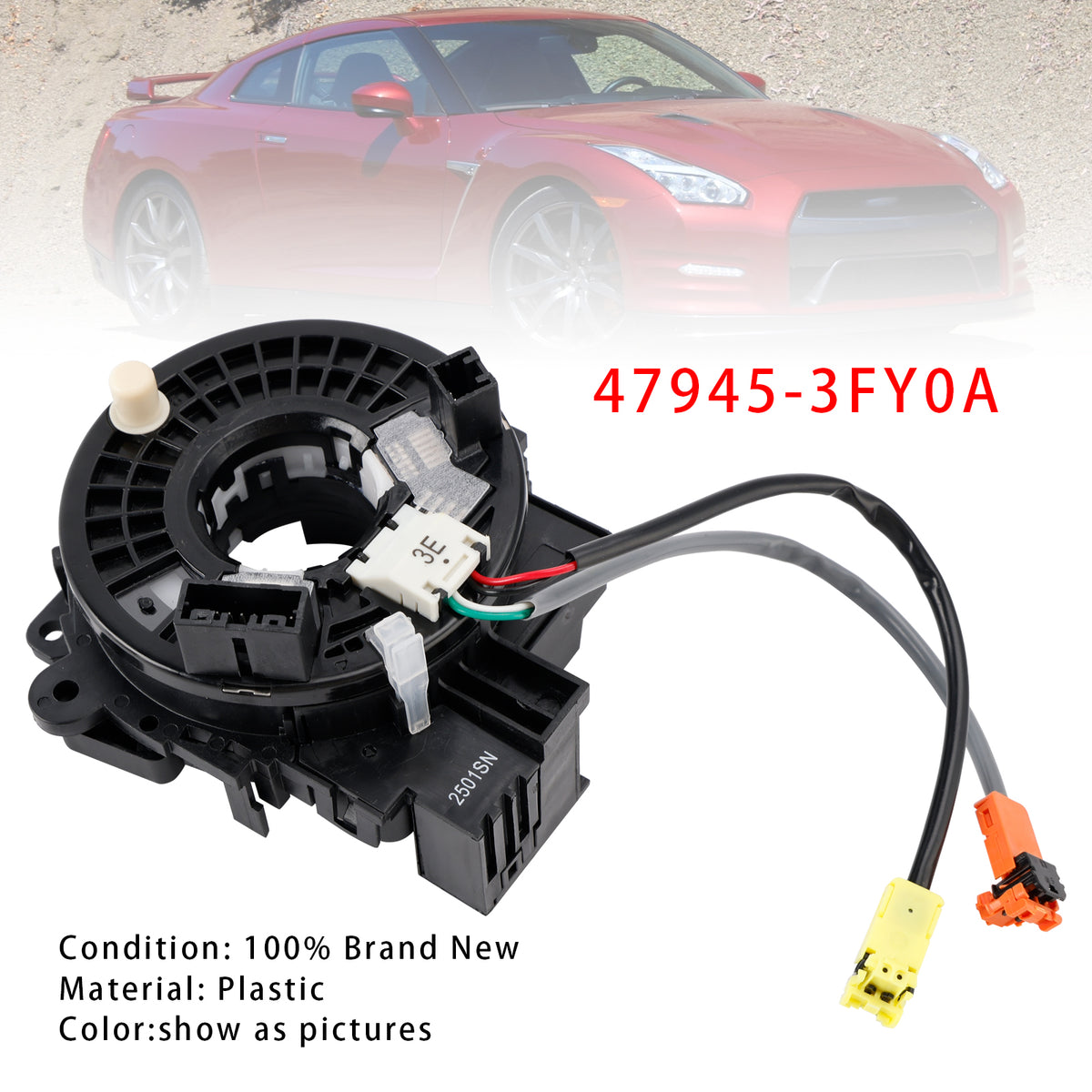 2011-2017 47945-3FY0A Clock Spring+Steering Angle Sensor