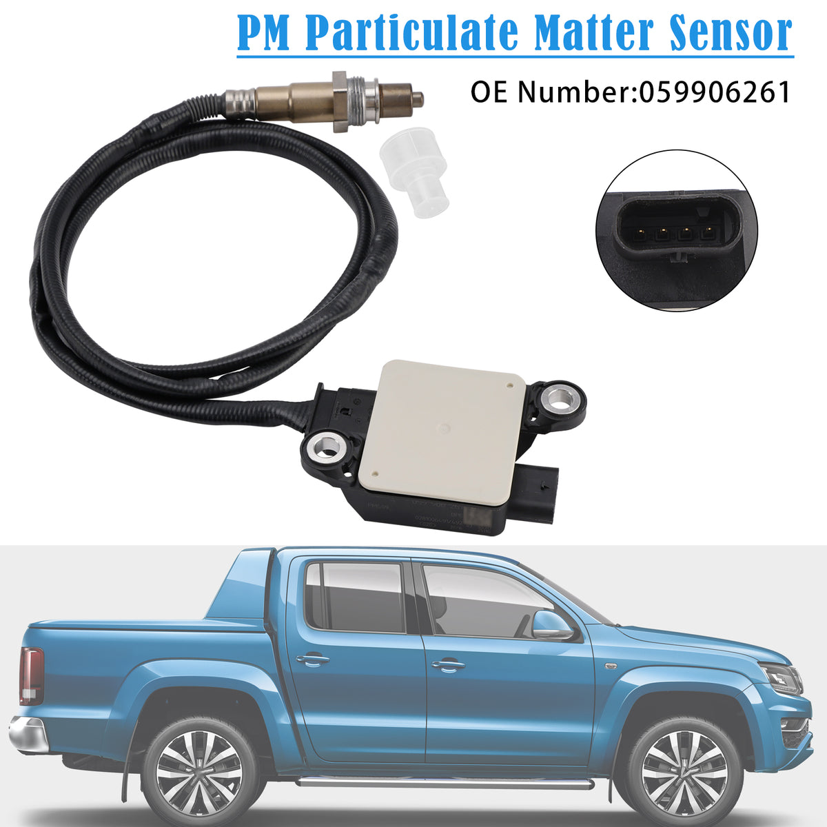 2016-2022 Amarok 2HA 2HB AGD Vw 059906261 Pm Particulate Matter Sensor
