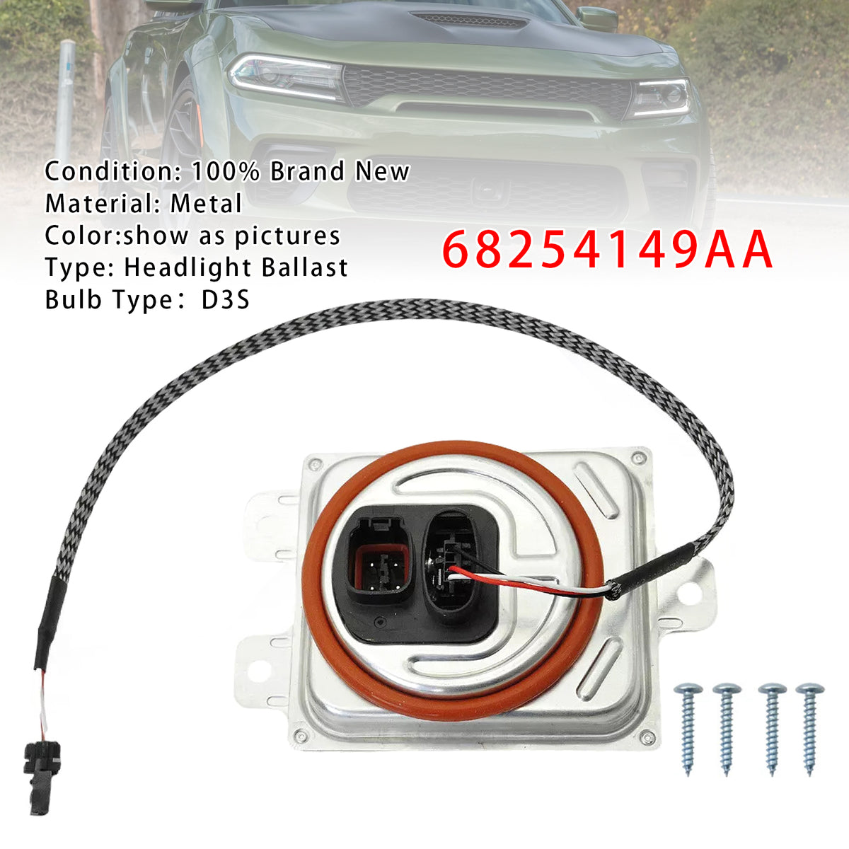 2015-2022 Charger Challenger Dodge 68254149AA Xenon Hid Ballast Module