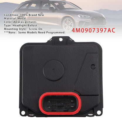 2015-2020 AUDI A4 A5 RS5 S4 S5 Headlight Control Module 4M0907397AC