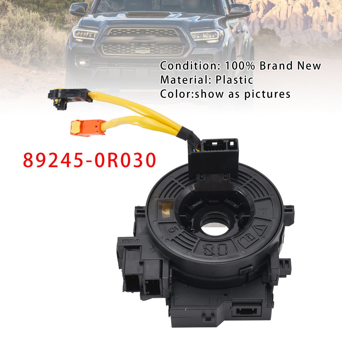 2015-2020 Toyota Tacoma Clock Spring With Angle Sensor 89245-0R030