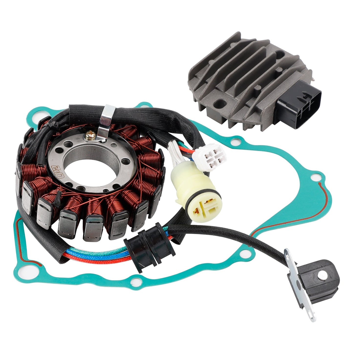 2007-2011 Yamaha YFM250B Big Bear 250 2WD 4XE-81410-00 Stator & Regulator Gasket
