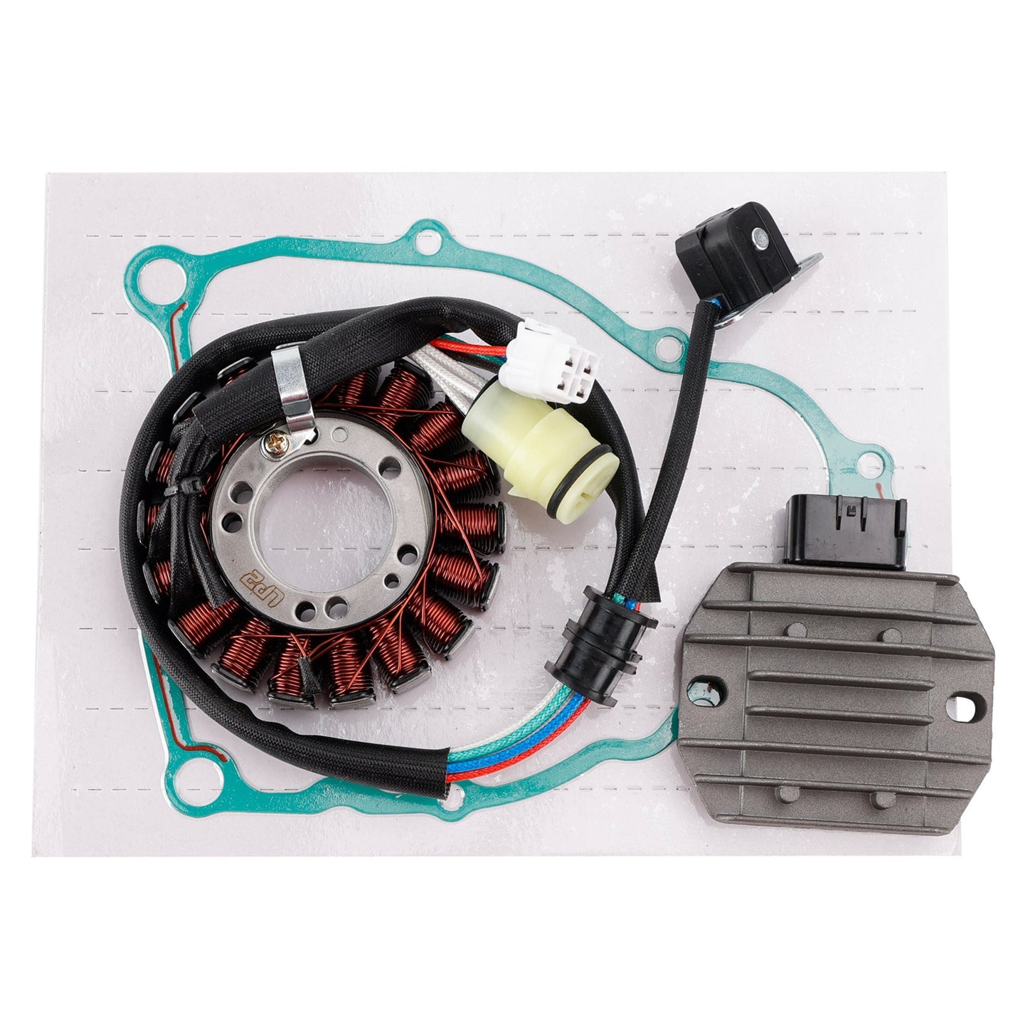 2007-2011 Yamaha YFM250B Big Bear 250 2WD 4XE-81410-00 Stator & Regulator Gasket