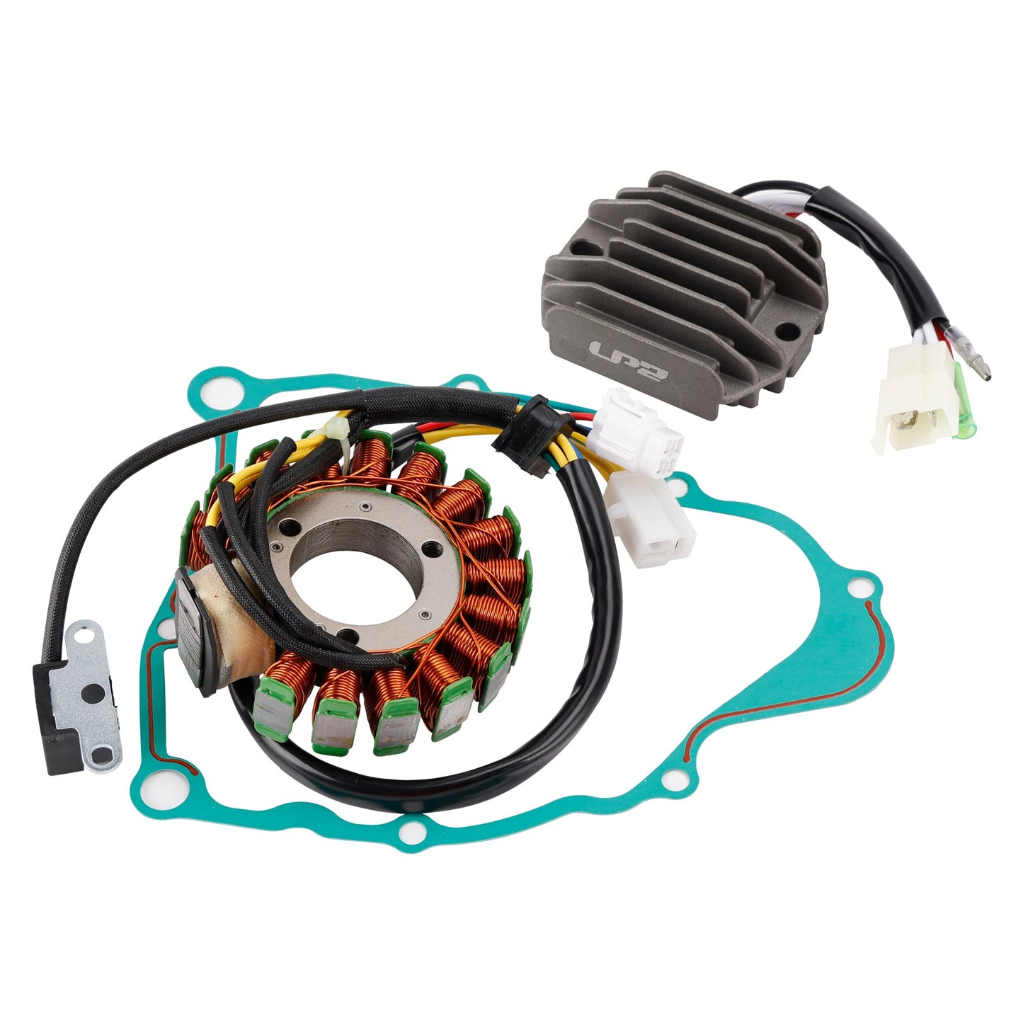 1997-2001 Yamaha YFB250FW Timberwolf 4WD 4BD-85510-20 Stator & Regulator Gasket