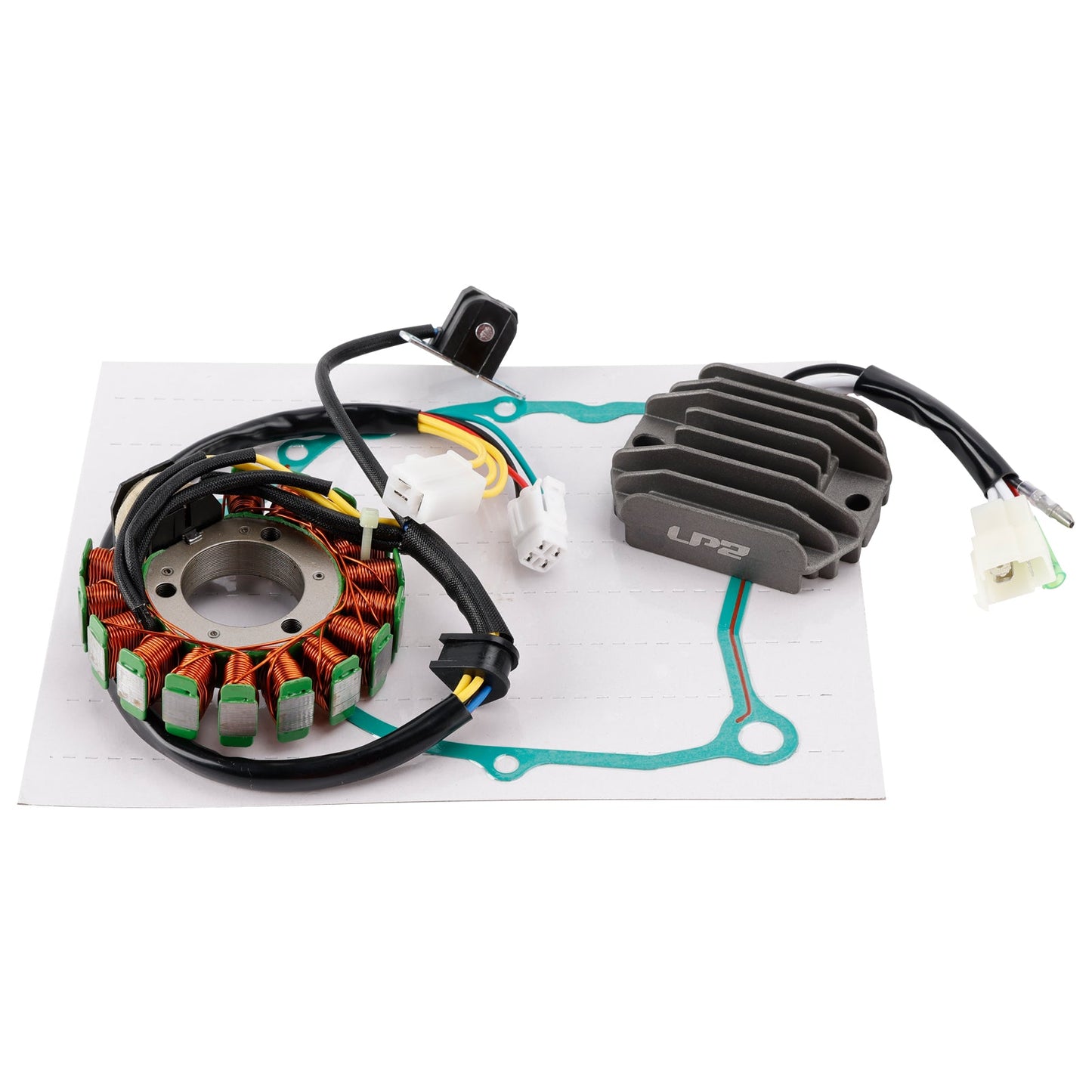 1997-1998 Yamaha YFB250 Timberwolf 2WD 4BD-85510-20 Stator & Regulator Gasket