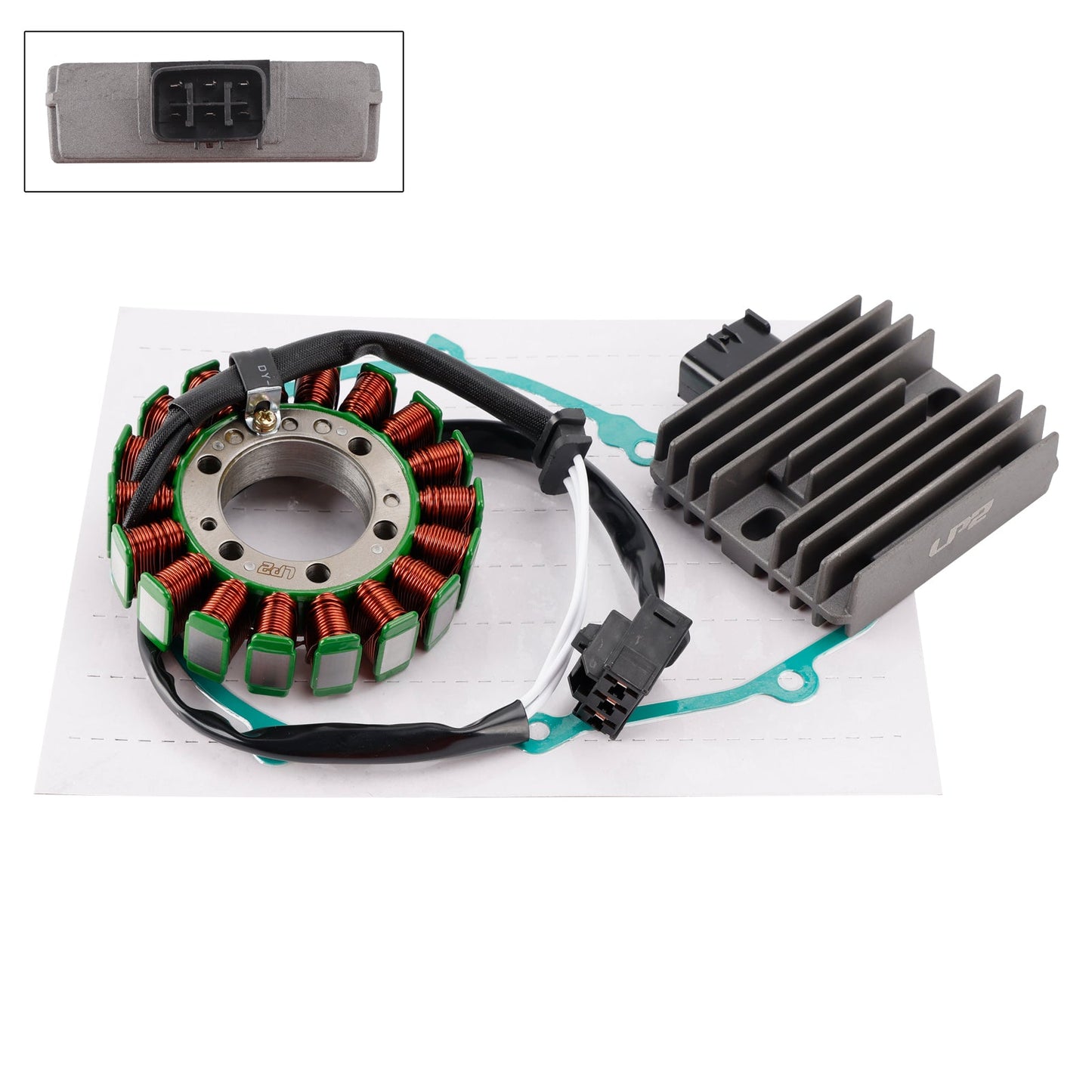 2013-2016 Kawasaki ZR800 Z800 ABS 21003-0133 Stator & Regulator Rectifier Gasket