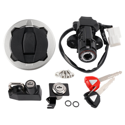 Kawasaki Ninja 500 Z500 2024-2026 Ignition Switch Gas Cap Helmet Seat Lock Set