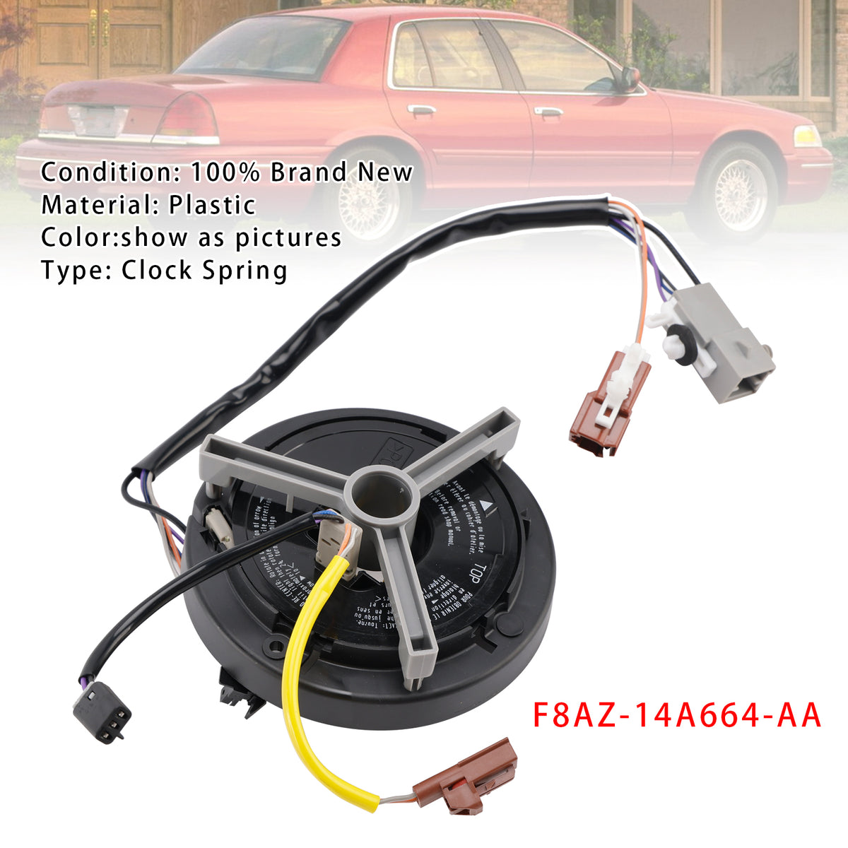 1998-2000 Ford Victoria Mercury Grand Marquis F8AZ-14A664-AA Clock Spring