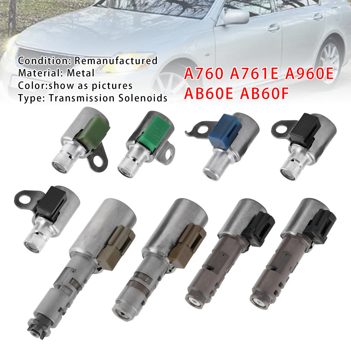 Toyota Tundra A760 A761E A960E AB60E AB60F 9X Transmission Shift Solenoids