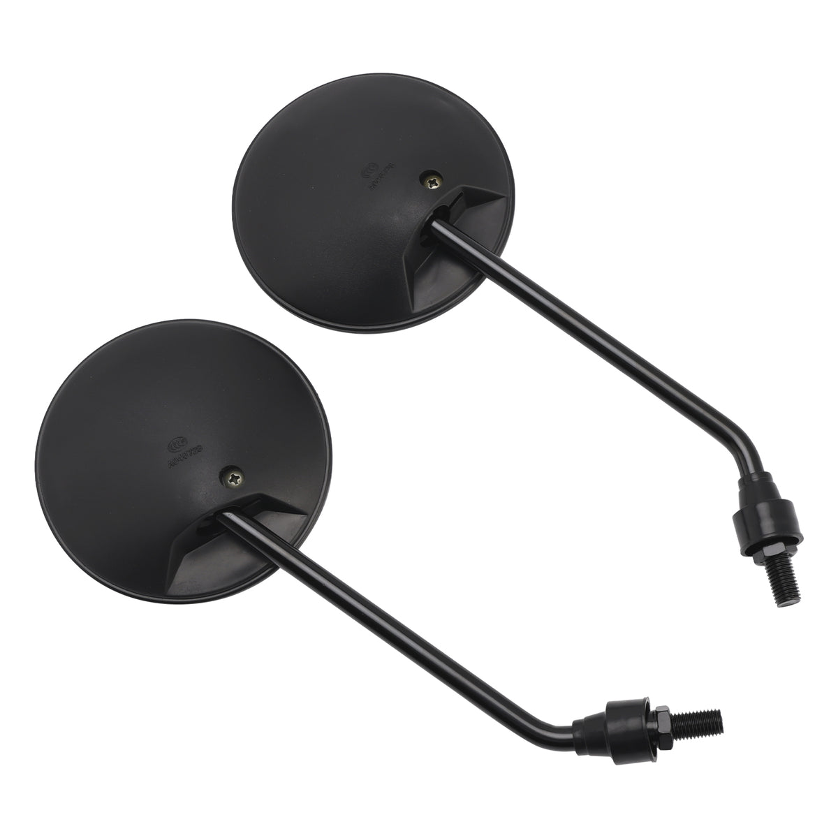 1994-2010 XL600V XL650V XL700V Transalp Honda 10Mm Rearview Mirror Set Black