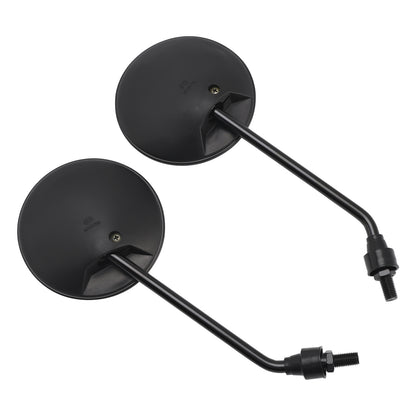 1994-2010 XL600V XL650V XL700V Transalp Honda 10Mm Rearview Mirror Set Black