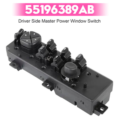 1999-2004 Grand Cherokee Jeep 55196389AB Driver Side Master Power Window Switch