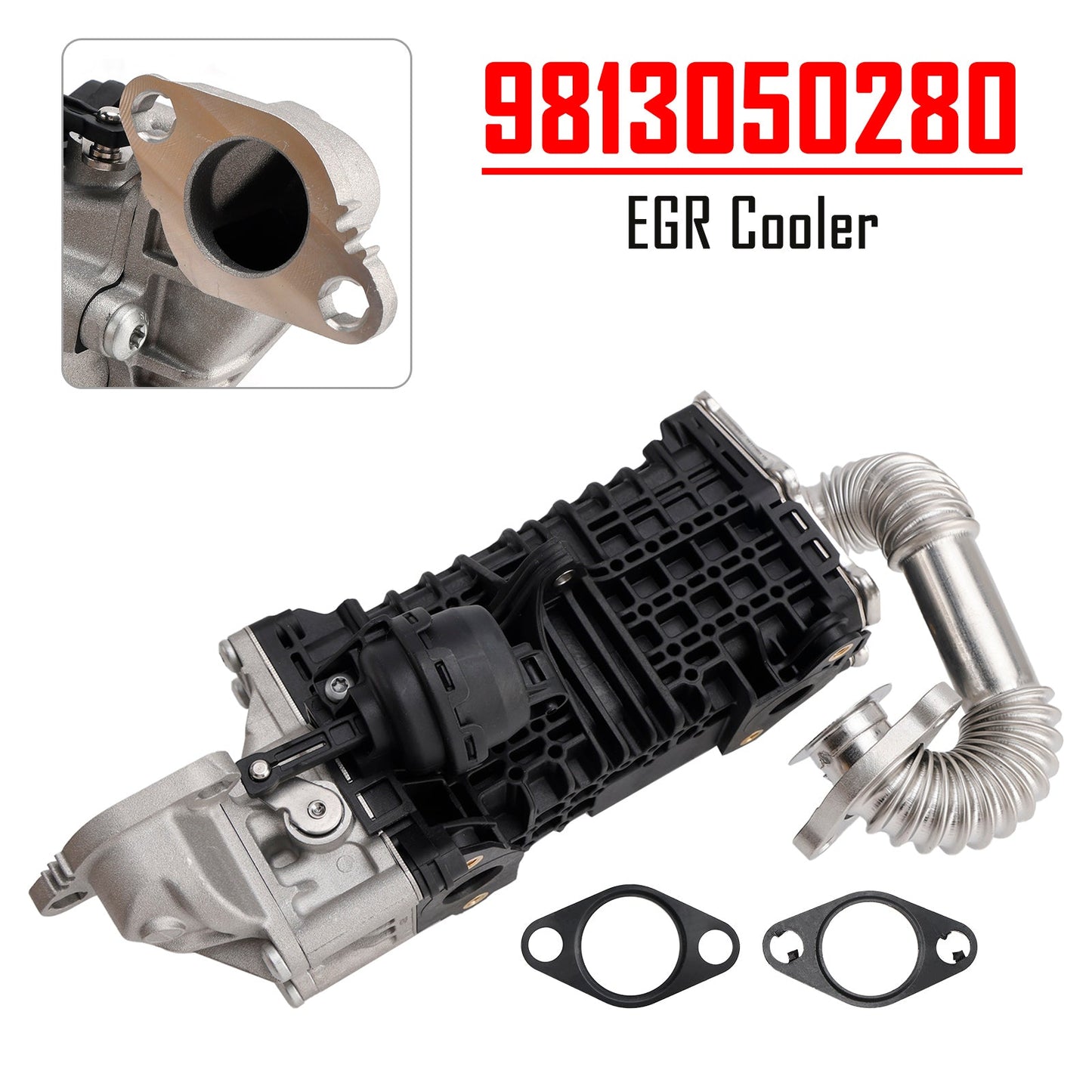 Vauxhall Astra Combo Corsa Crossland 1.5 9813050280 EGR Cooler