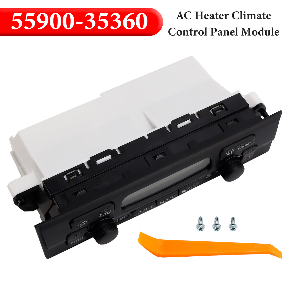 1999-2002 Toyota 4Runner 55900-35360 AC Heater Climate Control Panel Module